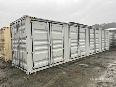 2026 40 ft High Cube Multi-Door Storage Container