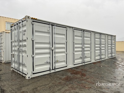 2026 40 ft High Cube Multi-Door Storage Container
