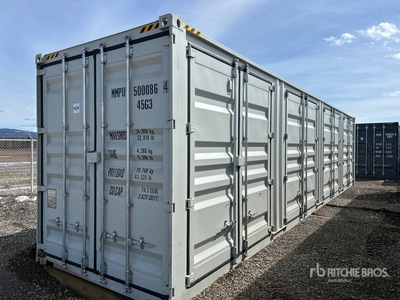 2025 40 ft High Cube Multi-Door Storage Container