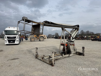 1991 Lamera ES15 Platform Grue à flèche pour camion