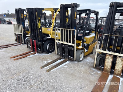 2022 Yale GLC060VXNEAE088 5400 lb Cushion Tire Forklift