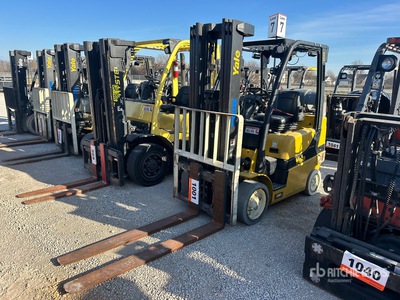 2022 Yale GLC060VXNEAE088 5600 lb Cushion Tire Heftruck