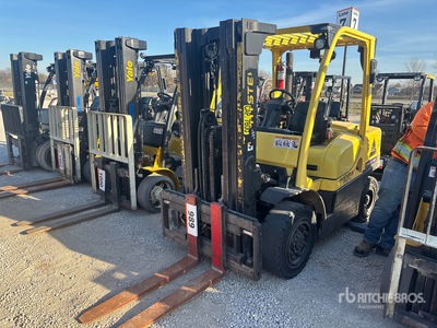 2008 Hyster H80 FT 7800 lb Cushion Tire Forklift