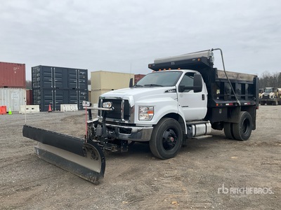 2019 Ford F-750 4x2 S/A Dump Truck