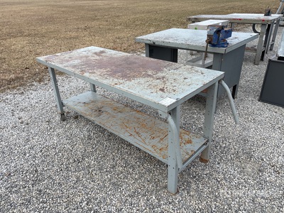 0 ft 72 in Steel 72"x30" Workbench