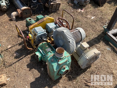 Quantity of (4) (2) Ring Blower (3) Water Pump (Inoperable)