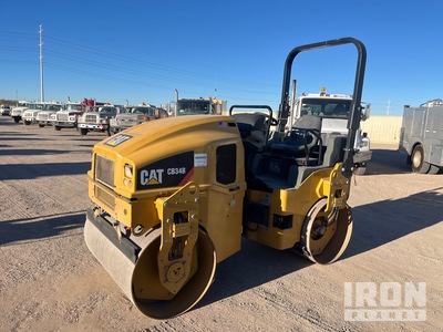 2018 Cat CB-34B Compacteur  double bille