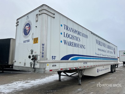 2025 Hyundai V12530152-AJS 53 ft x 102 in T/A Van Trailer