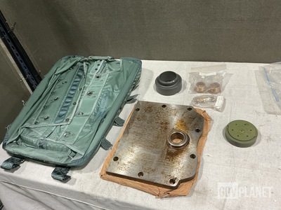 Parachute Container Assembly, Rollers, Fittings & Assorted Items