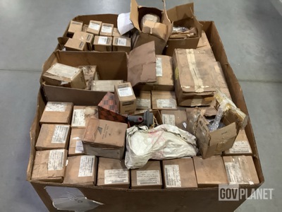 Shaft Assembly, Poppet Valves, Catches & Assorted Items