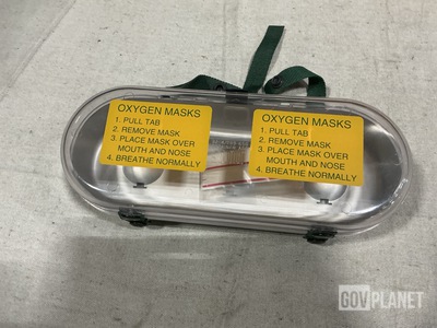 Avox Systems 289-650 Oxygen Mask Container Assemblies