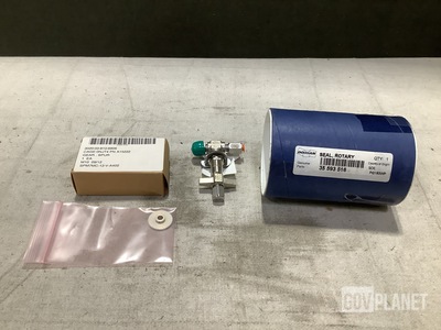 (2) Spur Gears, (1) Globe Vale, (1) Rotary Seal & Assorted Items