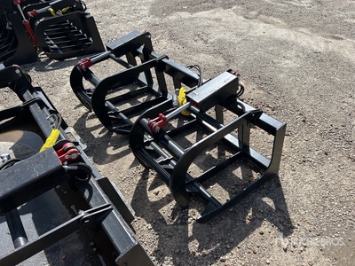 78 in Root Rake Skid Steer Grapple