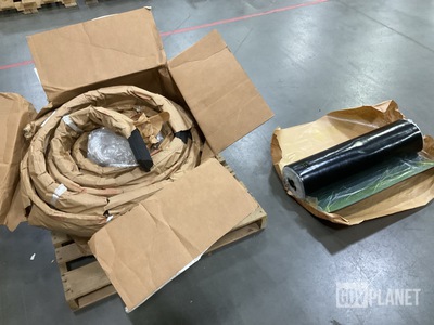 (1) Roll of Solid Rubber Sheet & (2) Rubber Strips