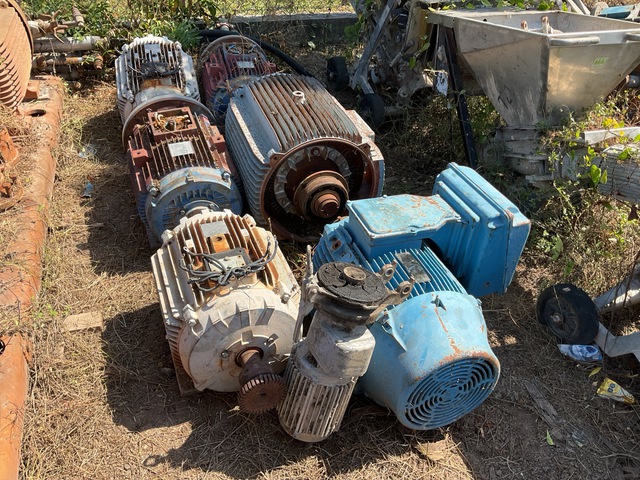 Quantity of (6) Lote de Motores El&eacute;ctricos / Electric Motor (Inoperable)