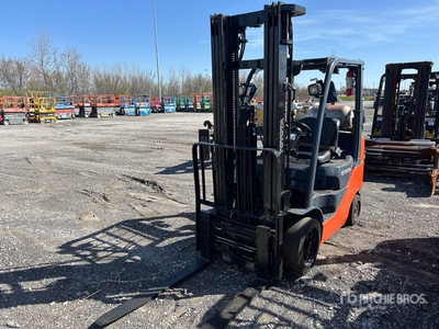 2018 Toyota 8FGCU25 3700 lb Cushion Tire Forklift