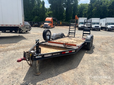 2019 MMDI 614SLTD 12000 lb 14 ft T/A Remolque Portamaquinaria