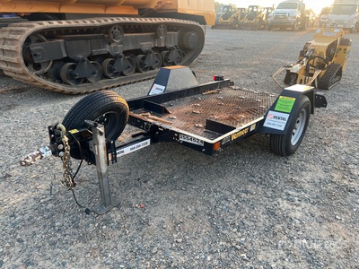 2021 Vermeer TLR33 3160 lb 9 ft S/A Equipment Trailer
