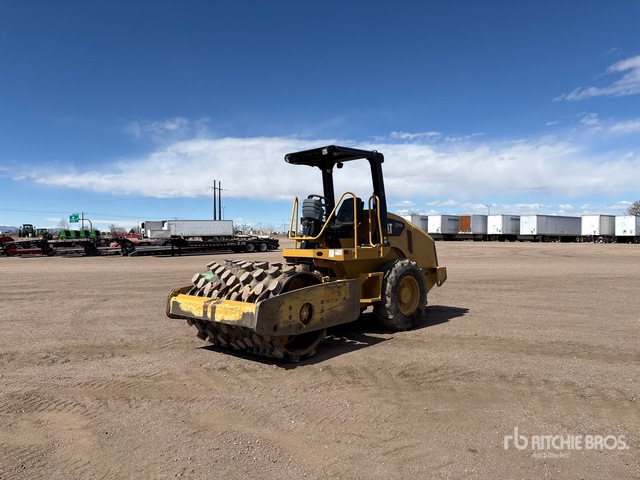 2012 Cat CP44 Padfoot Drum Compactor