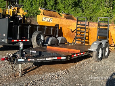 2020 MMDI 614SLTD 12000 lb 14 ft T/A Remolque Portamaquinaria