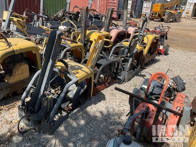 Quantity of (6) Lote de (4) Compactadores de Placa, (1) Bailarina, (1) Cortadora de Asfalto (Inoperable)