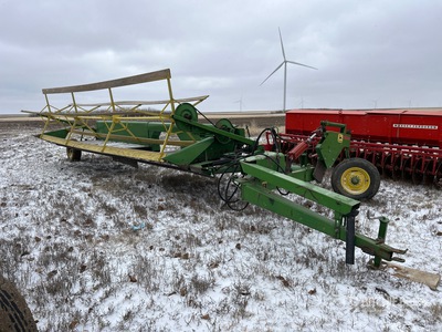 John Deere 20 ft Pull Type Swather Windrower