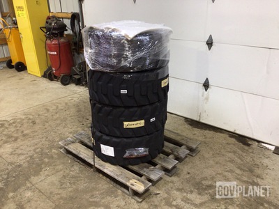 (4) Bobcat 12-16.5 Tires