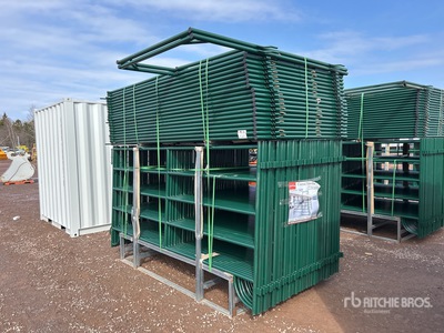 Quantity of (56) Steelman 10 ft x 5 ft Livestock Panel (Unused)