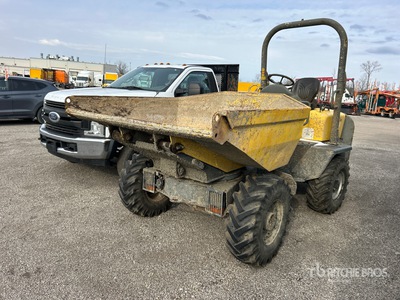 2018 Wacker Neuson 3001 4x4 Swivel Dumper (Inoperable)