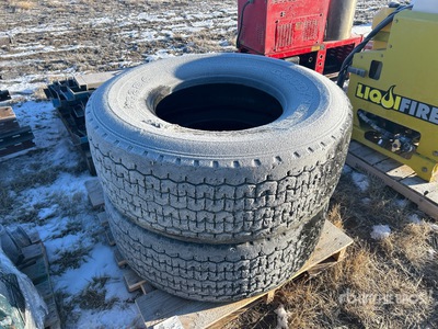 Quantity of (2) Goodyear 425/65R22.5 Tires