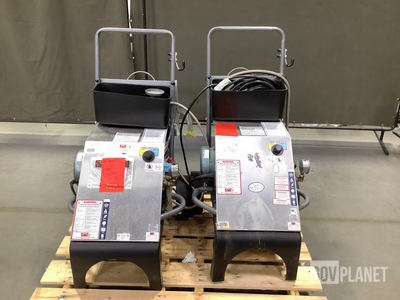(2) Assorted Spray Master Pressure Washers