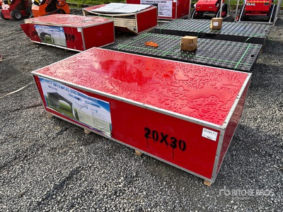 2026 SKLP SK-ZP20 20 ft x 30 ft All-Steel Garage Carport (Unused)