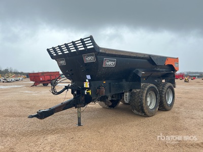 2018 Hardy TK18 T/A Benne Agricole 2 Essieux Tipping Trailer