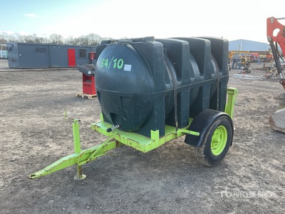 FuelSafe S/A 500 Gal Water Tank Trailer