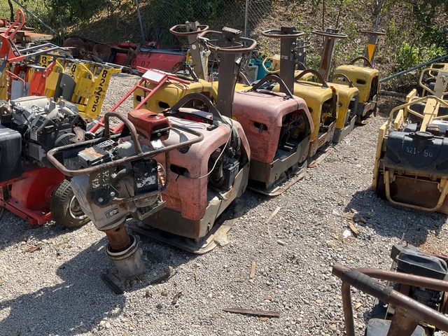 Quantity of (6) Lote de (5) Compactadores de Placa, (1) Bailarina (Inoperable)