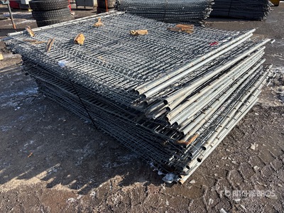 Quantity of (50) 90 in x 70 in Clôture du site