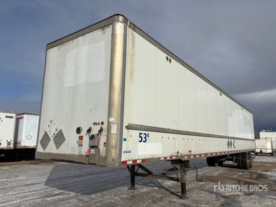 2014 Vanguard 53 ft x 102 in T/A Remolque de furgoneta