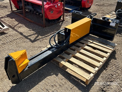2026 GIYI GY-HLS82 25 in Skid Steer Wood Splitter (Unused)