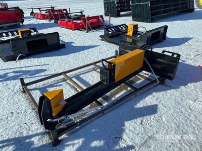 2026 GIYI GY-HLS82 25 in Skid Steer Log Splitter (Unused)