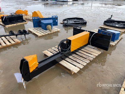 2026 GIYI GY-HLS82 25 in Skid Steer Wood Splitter (Unused)