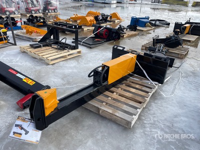 2026 GIYI GY-HLS82 25 in Skid Steer Wood Splitter (Unused)
