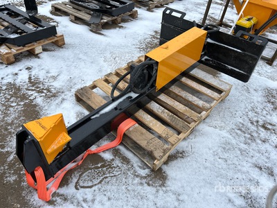 2026 GIYI GY-HLS82 25 in Skid Steer Log Splitter (Unused)