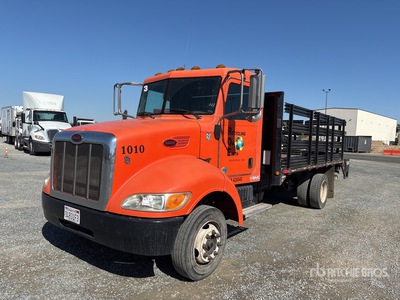 2014 Peterbilt 325 4x2 Platte vrachtwagen