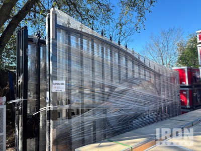 Greatbear 20 ft x 7 ft 6 in Steel Bi-Parting Portail d'entrée (Unused)