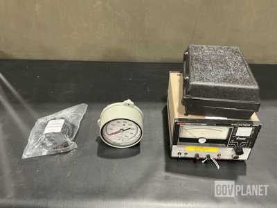 (5) GSMD Spare Parts, (4) Pressure Gages & Assorted Items