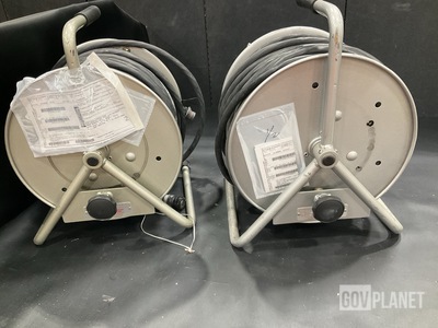 (2) Hannay Reels C 18-14-16 Hose Reel Assemblies