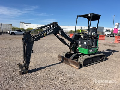 2018 John Deere 26G Mini pelle hydraulique