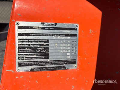 2023 Ausa D 350 AHG dumper