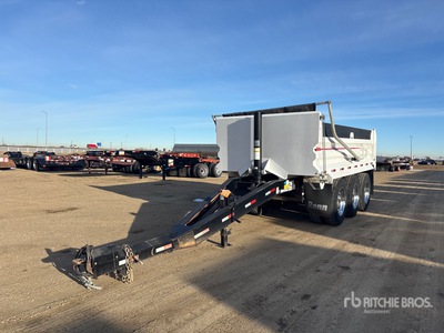 2022 Renn 17 ft Tri/A Pup Dump Trailer