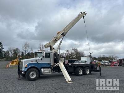 National 890D 23 ton Straight Boom on 2007 Peterbilt 357 6x4 Camión Grúa